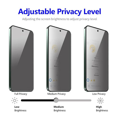 ENKAY HAT PRINCE For Xiaomi Poco M6 Pro 5G / Redmi 12 4G / Redmi 12 5G (Global) Anti-Peep HD Clear Full Screen Protector