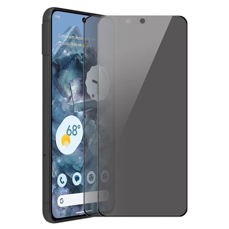 ENKAY HAT PRINCE 2Pcs for Google Pixel 8 Pro Anti-spy Tempered Glass Film Anti-glare Screen Protector