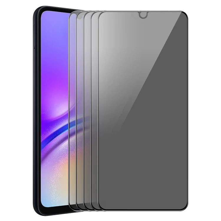 ENKAY HAT PRINCE 5Pcs for Samsung Galaxy A05 4G / A05s 4G Privacy Screen Protector Tempered Glass Film