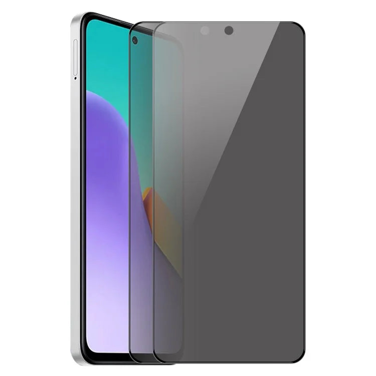 ENKAY HAT PRINCE 2Pcs for Xiaomi Poco M6 Pro 5G / Redmi 12 4G / 5G (Global) Screen Protector Anti-peep Tempered Glass Film
