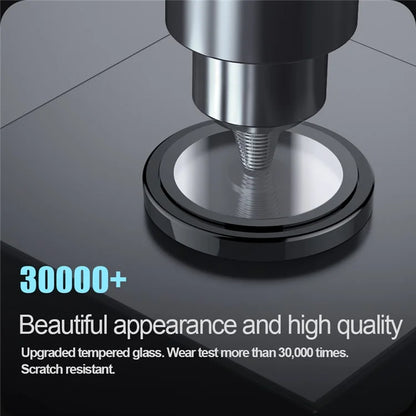 NILLKIN 1 Set For iPhone 15 / 15 Plus Camera Lens Protector Aluminum Frame+Tempered Glass Individual Ring Lens Film