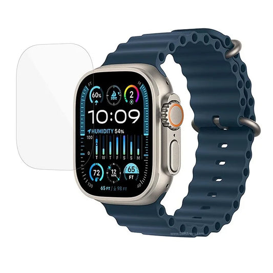 For Apple Watch Ultra 49mm / Ultra 2 49mm Watch Screen Protector Anti-scratch Tempered Glass Film