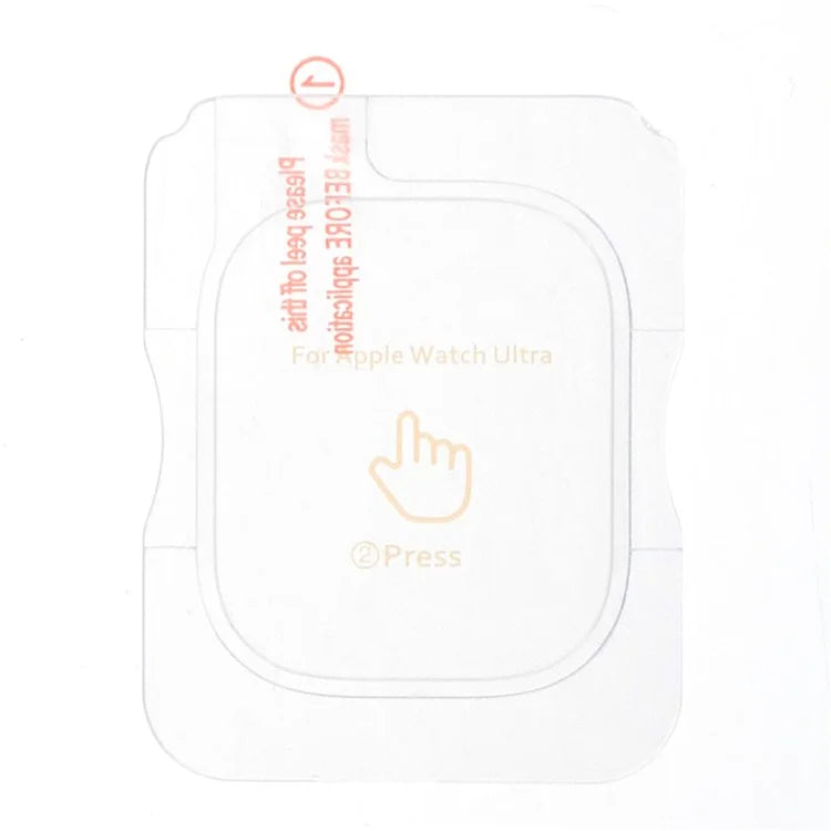 For Apple Watch Ultra 49mm / Ultra 2 49mm Watch Screen Protector Anti-scratch Tempered Glass Film