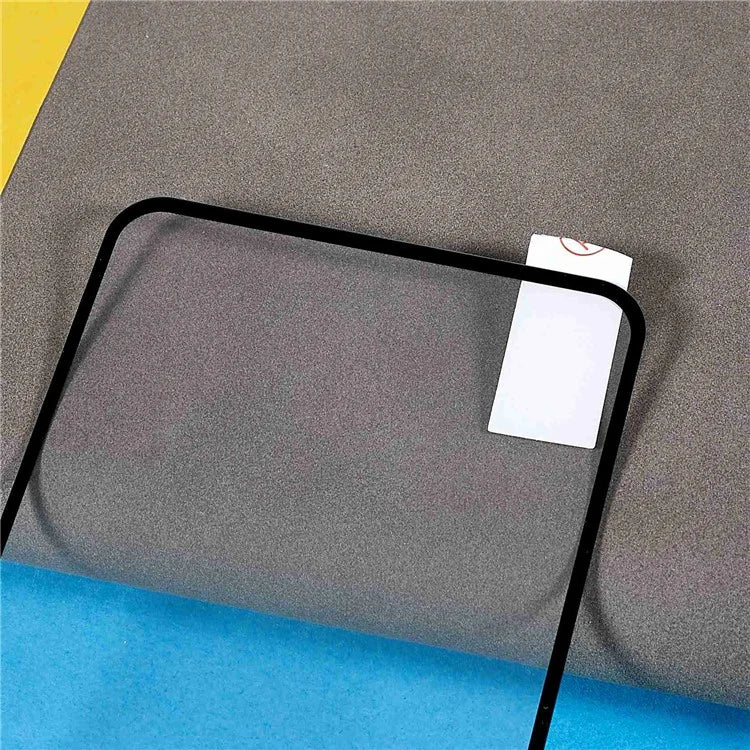 For Xiaomi Poco X6 Screen Protector Silk Printing Shatterproof Tempered Glass Film