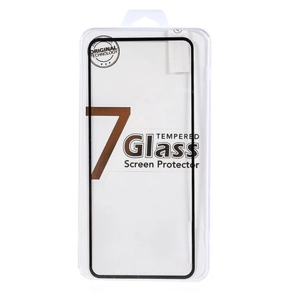 For Xiaomi Poco X6 Screen Protector Silk Printing Shatterproof Tempered Glass Film