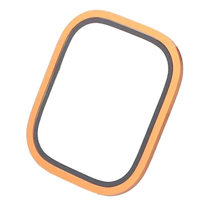 For Apple Watch Ultra 2 49mm / Ultra 49mm Screen Protector with Titanium Alloy Frame High Aluminum-silicon Glass Film