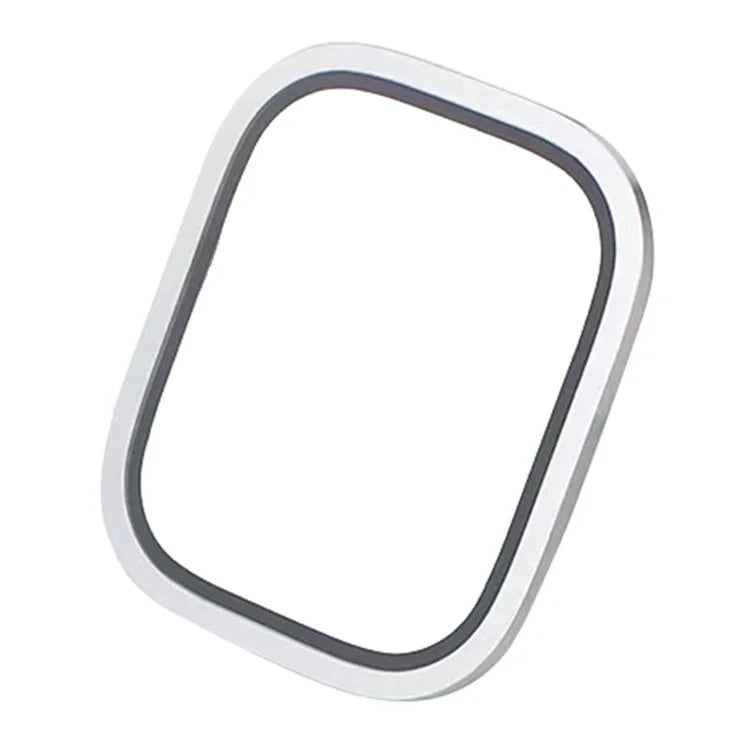 For Apple Watch Ultra 2 49mm / Ultra 49mm Screen Protector with Titanium Alloy Frame High Aluminum-silicon Glass Film