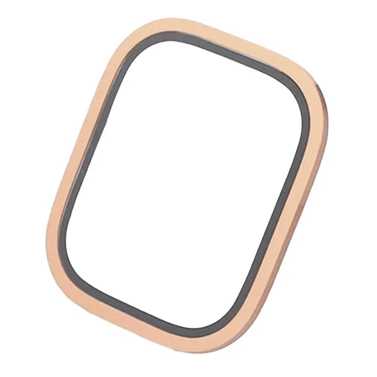 For Apple Watch Ultra 2 49mm / Ultra 49mm Screen Protector with Titanium Alloy Frame High Aluminum-silicon Glass Film