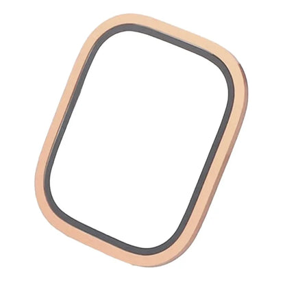 For Apple Watch Ultra 2 49mm / Ultra 49mm Screen Protector with Titanium Alloy Frame High Aluminum-silicon Glass Film