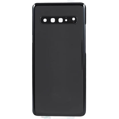 For Samsung Galaxy S10 5G G977 Battery Housing with Adhesive Sticker + Camera Lens Cover