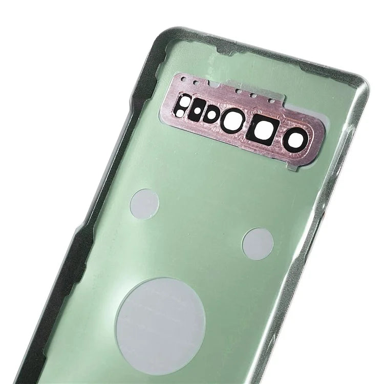 For Samsung Galaxy S10 5G G977 Battery Housing with Adhesive Sticker + Camera Lens Cover