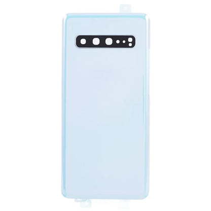 For Samsung Galaxy S10 5G G977 Battery Housing with Adhesive Sticker + Camera Lens Cover