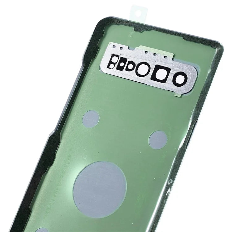 For Samsung Galaxy S10 5G G977 Battery Housing with Adhesive Sticker + Camera Lens Cover