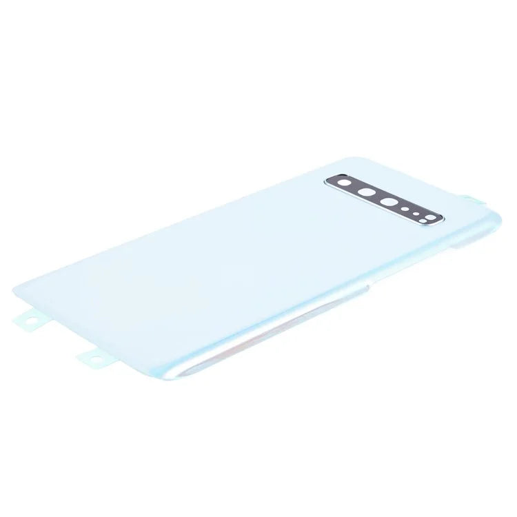 For Samsung Galaxy S10 5G G977 Battery Housing with Adhesive Sticker + Camera Lens Cover