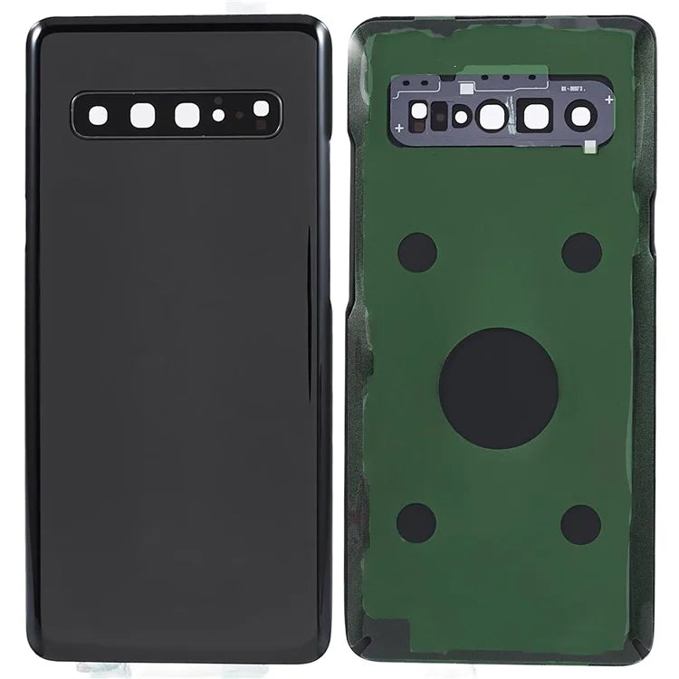 For Samsung Galaxy S10 5G G977 Battery Housing with Adhesive Sticker + Camera Lens Cover (without Logo)