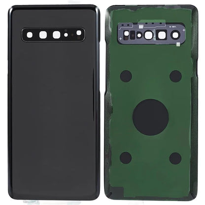 For Samsung Galaxy S10 5G G977 Battery Housing with Adhesive Sticker + Camera Lens Cover (without Logo)