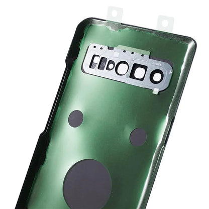 For Samsung Galaxy S10 5G G977 Battery Housing with Adhesive Sticker + Camera Lens Cover (without Logo)