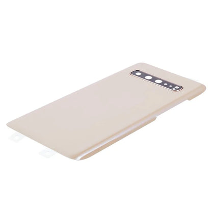 For Samsung Galaxy S10 5G G977 Battery Housing with Adhesive Sticker + Camera Lens Cover (without Logo)