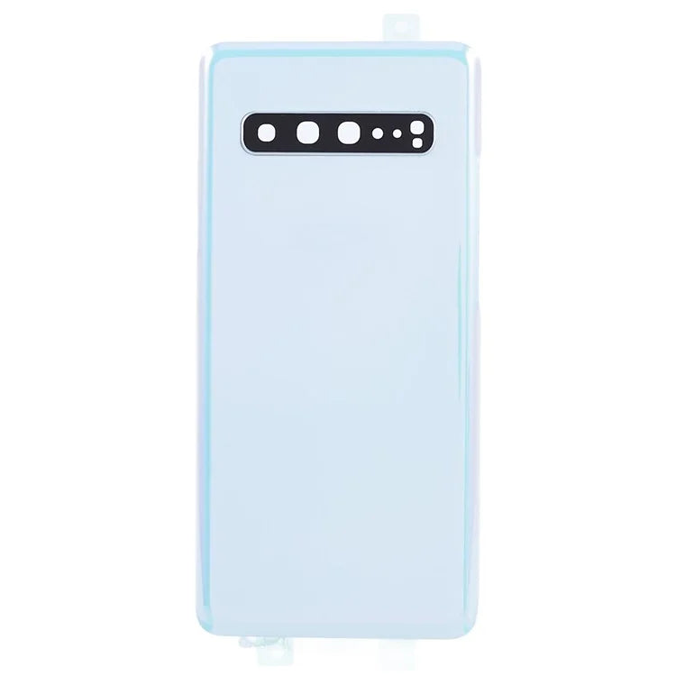 For Samsung Galaxy S10 5G G977 Battery Housing with Adhesive Sticker + Camera Lens Cover (without Logo)