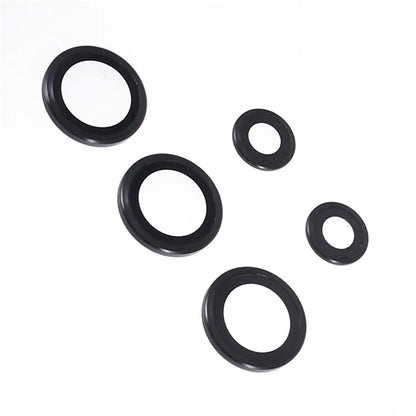 For Samsung Galaxy S24 Ultra Camera Lens Protector Set Electroplating Metal + Tempered Glass Individual Lens Film