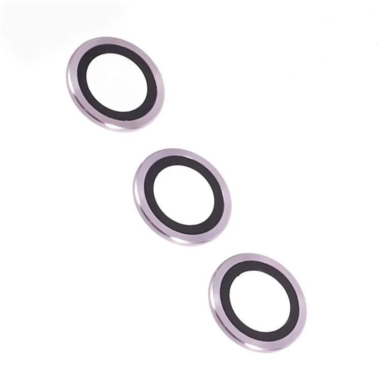 For Samsung Galaxy S24 Camera Lens Protector Set Metal + Tempered Glass Individual Ring Film