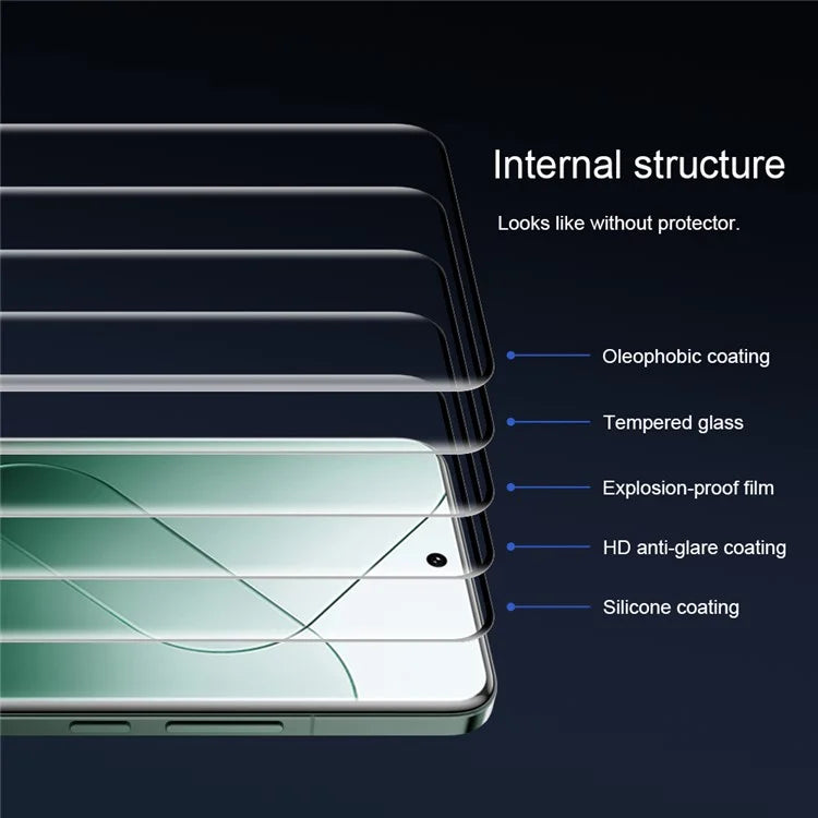NILLKIN 3D CP+Max for Xiaomi 14 Pro Anti-explosion AGC Glass HD Clear Full Screen Protector