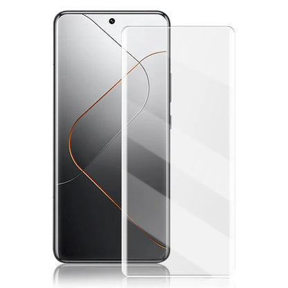AMORUS For Xiaomi 14 Pro UV Liquid Screen Protector 3D Curved Scratch-Resistant Tempered Glass Film