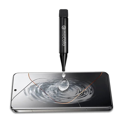 AMORUS For Xiaomi 14 Pro UV Liquid Screen Protector 3D Curved Scratch-Resistant Tempered Glass Film
