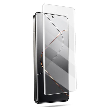 AMORUS For Xiaomi 14 Pro UV Liquid Screen Protector 3D Curved Scratch-Resistant Tempered Glass Film