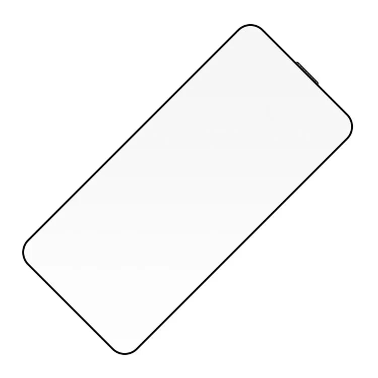 RURIHAI For iPhone 15 Pro Screen Protector 3D Full Cover High Aluminium-silicon Glass Screen Film with Anti-Dust Net