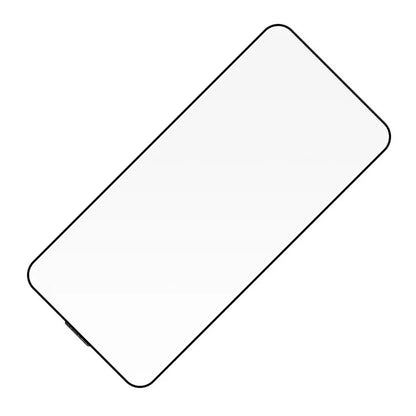 RURIHAI For iPhone 15 Pro Screen Protector 3D Full Cover High Aluminium-silicon Glass Screen Film with Anti-Dust Net