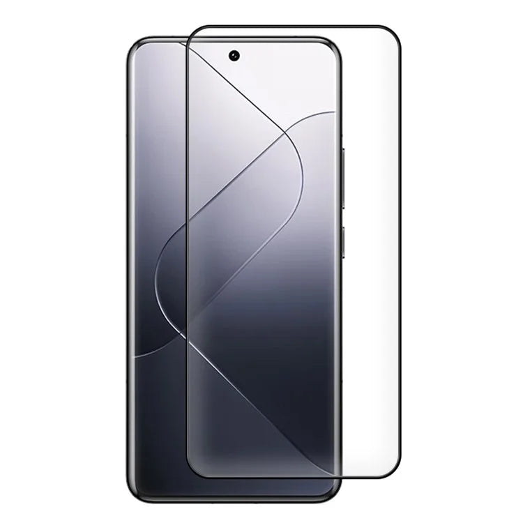 RURIHAI For Xiaomi 14 Pro High Aluminium-silicon Glass Screen Protector 3D Curved Full Covering Tempered Glass Film