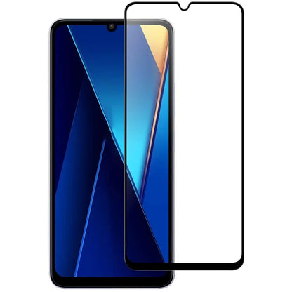 For Xiaomi Redmi 13C 4G / Poco C65 4G Screen Protector Black Edge Full Glue AGC Glass Screen Covering Film