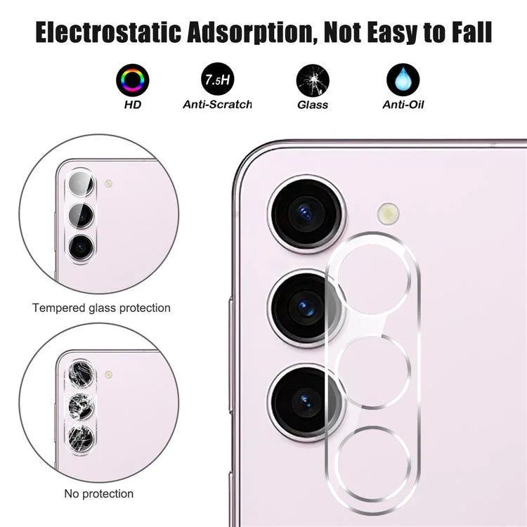 For Samsung Galaxy S24 Camera Lens Film Tempered Glass Anti-explosion Lens Protector