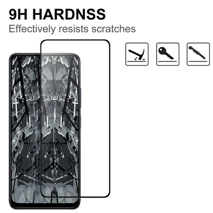 For Xiaomi Poco X6 AGC Glass Screen Film Clear Black Edge Full Glue Cell Phone Screen Protector
