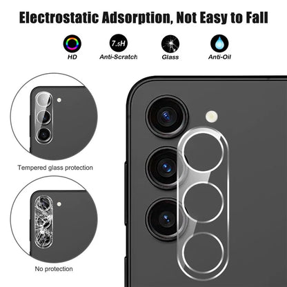 For Samsung Galaxy S24+ Tempered Glass Camera Lens Film HD Clear Lens Protector