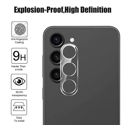 For Samsung Galaxy S24+ Tempered Glass Camera Lens Film HD Clear Lens Protector