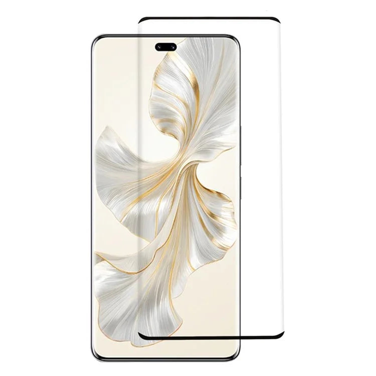 For Honor 100 Pro 5G 3D Curved Screen Protector Side Glue Tempered Glass Complete Covering Film