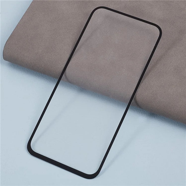 For Google Pixel 8a Full Coverage Screen Protector Silk Printing Tempered Glass Film
