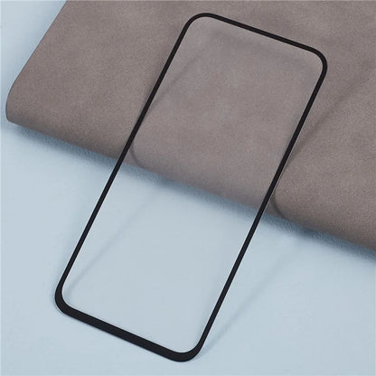 For Google Pixel 8a Full Coverage Screen Protector Silk Printing Tempered Glass Film