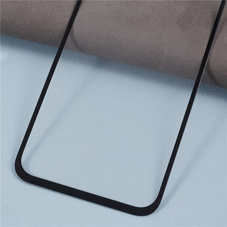 For Google Pixel 8a Full Coverage Screen Protector Silk Printing Tempered Glass Film
