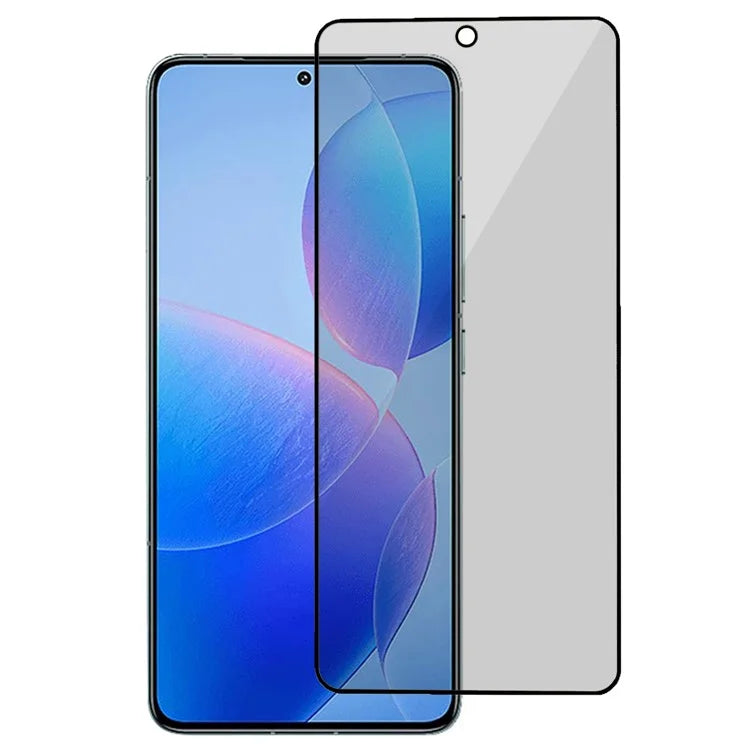For Xiaomi Redmi K70 5G / K70 Pro 5G 180 Degree Anti-Spy Film Black Edge Tempered Glass Screen Protector