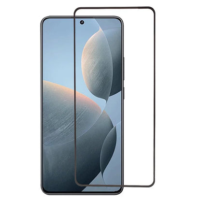 For Xiaomi Redmi K70E 5G / Poco X6 Pro 5G Screen Protector Silk Printing Clear Tempered Glass Film