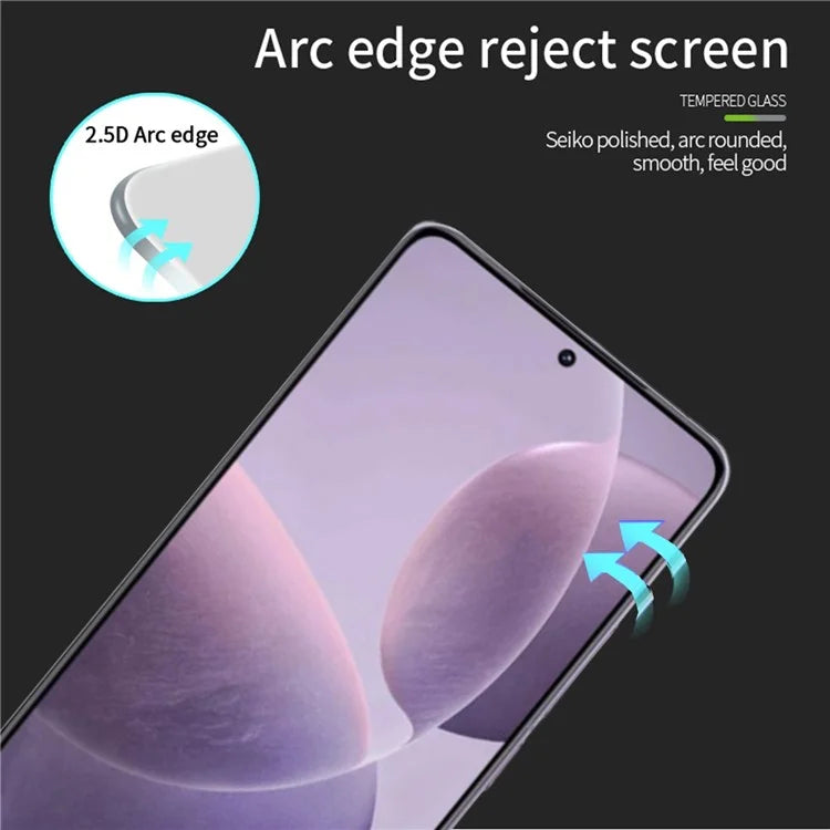 PINWUYO JK Tempered Glass Film Series-2 for Xiaomi Redmi K70 5G / K70 Pro 5G Anti-explosion Full Screen Protector