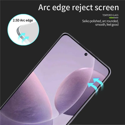 MOFI For Xiaomi Redmi K70 5G / K70 Pro 5G JK Tempered Glass Film Series-1 Full Cover Full Glue Screen Protector