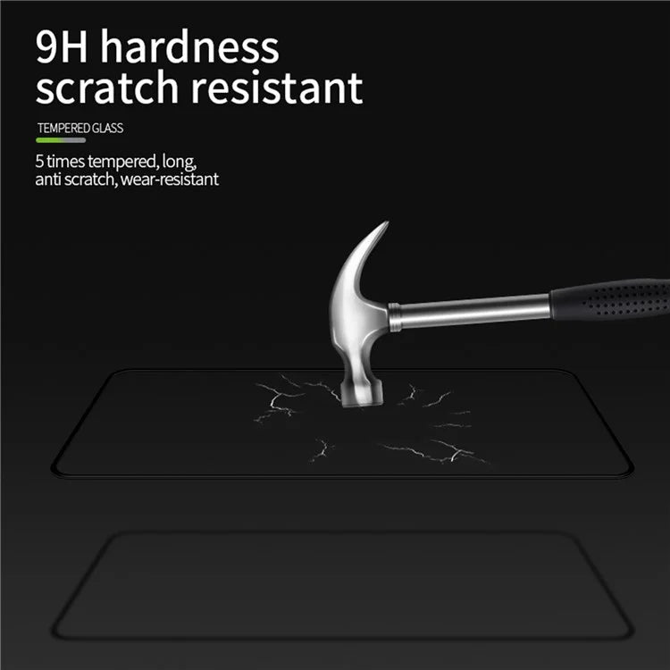 PINWUYO JK 3D Curved Tempered Glass Film-2 for Xiaomi Redmi K70 5G / K70 Pro 5G Full Glue Screen Protector