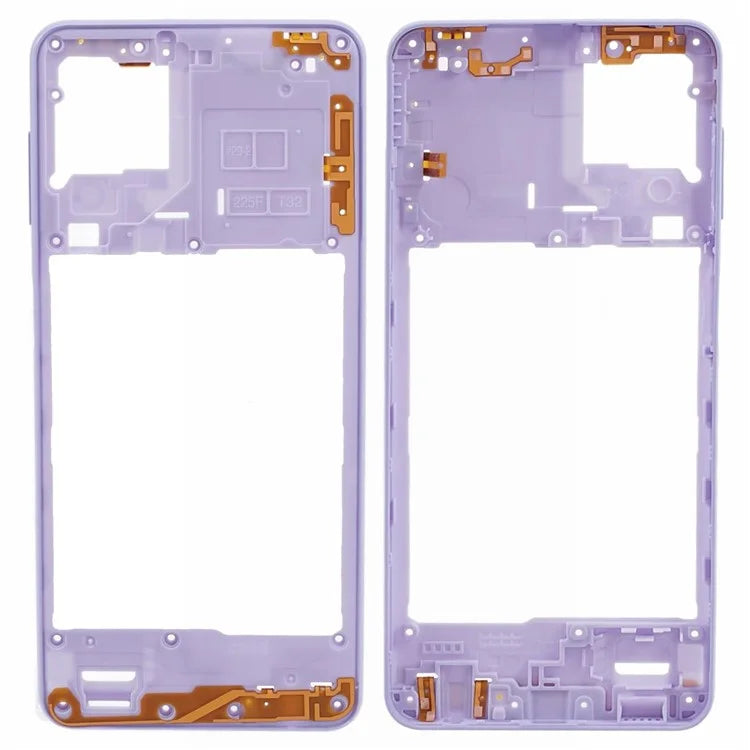 For Samsung Galaxy A22 4G (EU Version) Middle Plate Frame Mobile Phone Replacement Part (without Logo)