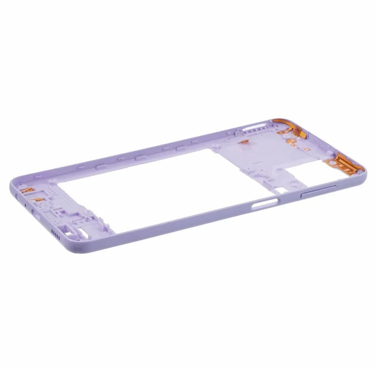 For Samsung Galaxy A22 4G (EU Version) Middle Plate Frame Mobile Phone Replacement Part (without Logo)