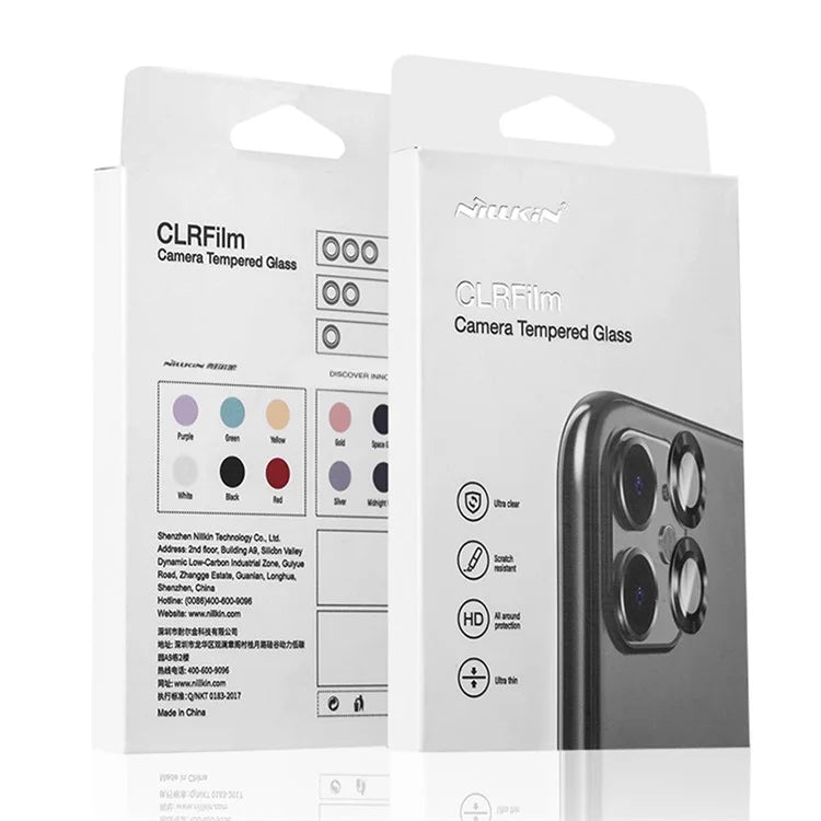 NILLKIN 1 Set For Samsung Galaxy S24 Camera Lens Protector Aluminum+Tempered Glass Lens Film