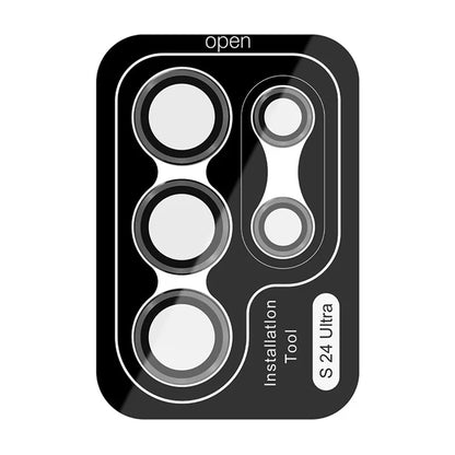 NILLKIN 1 Set For Samsung Galaxy S24 Ultra Camera Lens Protector Clear Individual Ring Rear Lens Film